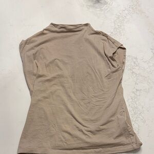 Zara Tan Short Sleeve Tee